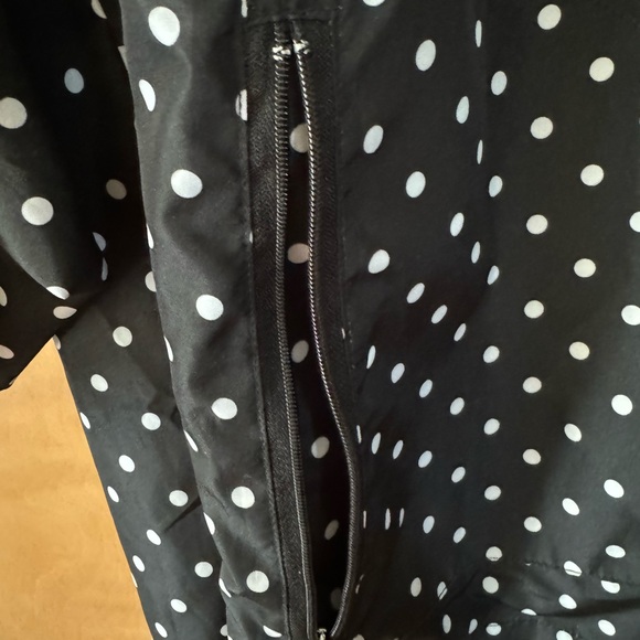 Karen Scott Sport Woman Plus Size Polka Dot Rain Jacket Size 2X - Picture 4 of 7